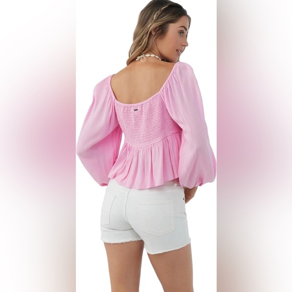 O'NEILL BELLE TOP PINK NWT SMALL - Picture 2 of 10